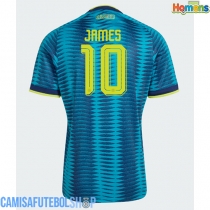 Camisa de time de futebol Colômbia James Rodriguez #10 Replicas 2º Equipamento Mundo 2026 Manga Curta